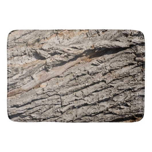 Oud boomstampatroon badmat (Voorkant)