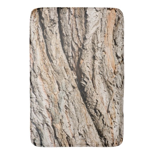 Oud boomstampatroon badmat (Voorkant Verticaal)