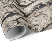 Oud boomstampatroon cadeaupapier (Rol Hoek)