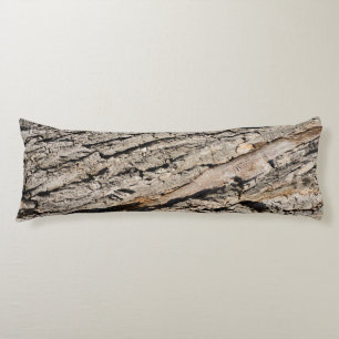 Oud boomstampatroon lichaamskussen