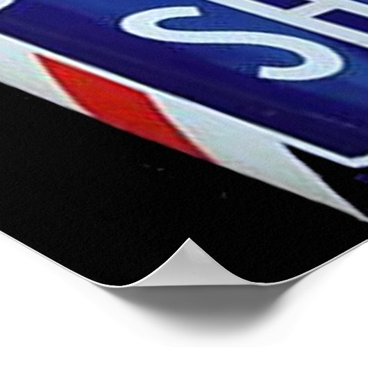 oud bordbord poster (Hoek)