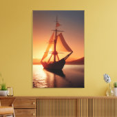 Oud botadoek afdrukken (Insitu (Woonkamer))