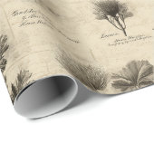 Oud botanisch bloempatroon (11) cadeaupapier (Rol Hoek)