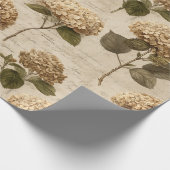 Oud botanisch bloempatroon (1) cadeaupapier (Hoek)