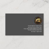 Oud Brick Wall Nieuwe Brick Laying Construction Visitekaartje (Achterkant)