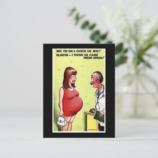 Oud Briefkaart (Staand voorkant)