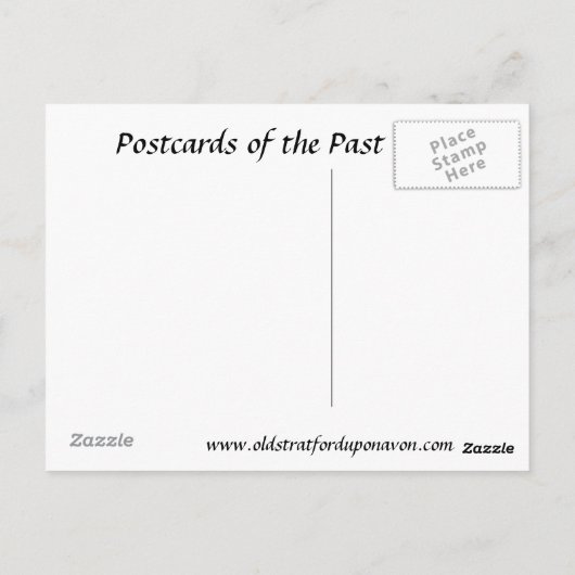 Oud Briefkaart (Achterkant)