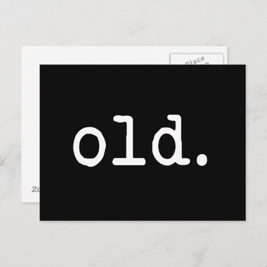 Oud. Briefkaart (Voorkant / Achterkant)