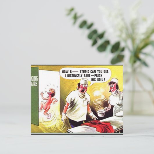 Oud Briefkaart (Staand voorkant)