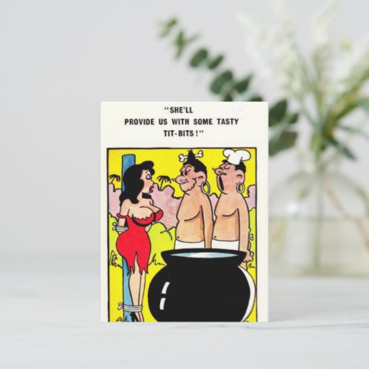 Oud Briefkaart (Staand voorkant)