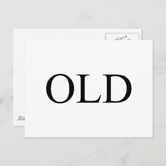 Oud Briefkaart (Voorkant / Achterkant)