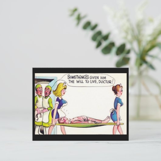 Oud Briefkaart (Staand voorkant)