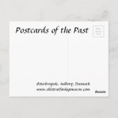 Oud Briefkaart - Aalborg, Denemarken (Achterkant)