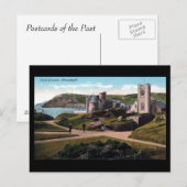 Oud Briefkaart - Aberystwyth Castle (Voorkant / Achterkant)