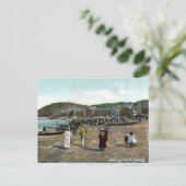 Oud Briefkaart - Aberystwyth Sands (Staand voorkant)