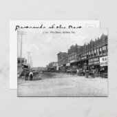 Oud Briefkaart - Abilene, Texas. (Voorkant / Achterkant)