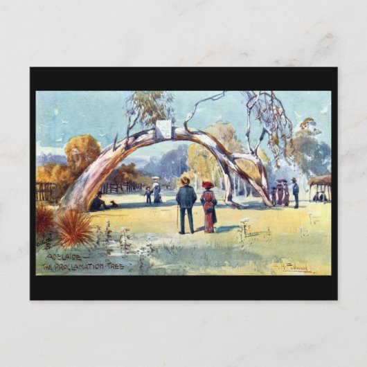 Oud Briefkaart - Adelaide, South Australia (Voorkant)