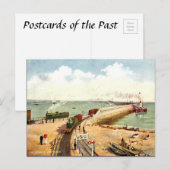 Oud Briefkaart - Admiralty Pier, Dover, Kent (Voorkant / Achterkant)