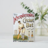 Oud Briefkaart - Adverteren - cricketvlekken (Staand voorkant)