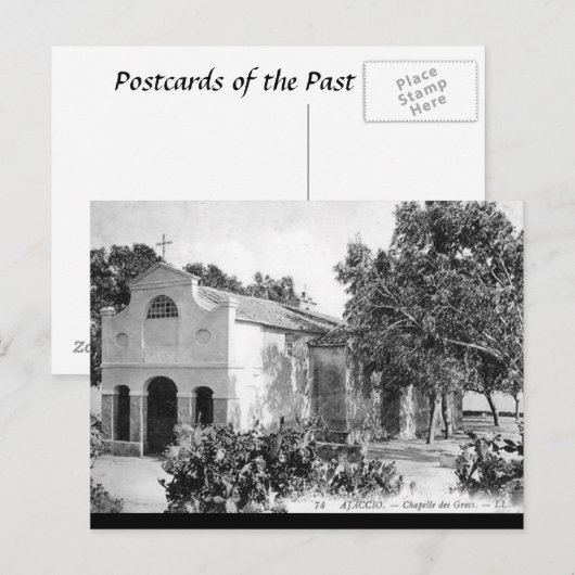 Oud Briefkaart - Ajaccio, kurk (Voorkant / Achterkant)