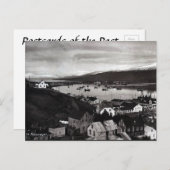 Oud Briefkaart - Akureyri, IJsland (Voorkant / Achterkant)