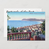Oud Briefkaart - Alassio, Ligurië, Italië (Voorkant / Achterkant)