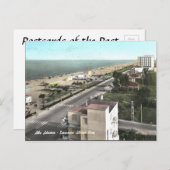 Oud Briefkaart - Alba Adriatica, Abruzzen, Italië (Voorkant / Achterkant)