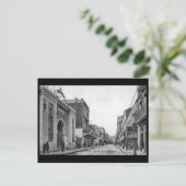 Oud Briefkaart - Algerije, Oran, rue d'Arzew (Staand voorkant)