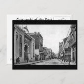 Oud Briefkaart - Algerije, Oran, rue d'Arzew (Voorkant / Achterkant)