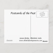 Oud Briefkaart - Allahabad, India (Achterkant)