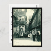 Oud Briefkaart - Alt Hamburg (Voorkant / Achterkant)