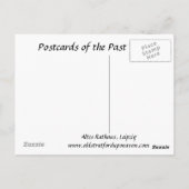 Oud Briefkaart - Altes Rathaus, Leipzig (Achterkant)