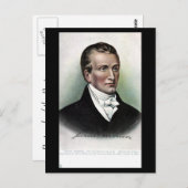 Oud Briefkaart - Amerikaans President James Monroe (Voorkant / Achterkant)