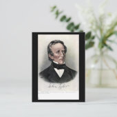 Oud Briefkaart - Amerikaans President John Tyler (Staand voorkant)