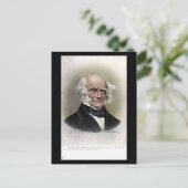 Oud Briefkaart - Amerikaans President Martin Van B (Staand voorkant)