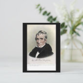 Oud Briefkaart - Amerikaans President William Harr (Staand voorkant)