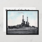 Oud Briefkaart - Amerikaanse slagerij Arkansas (Voorkant / Achterkant)