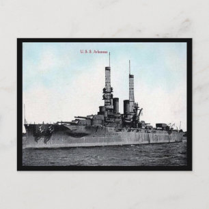 Oud Briefkaart - Amerikaanse slagerij Arkansas