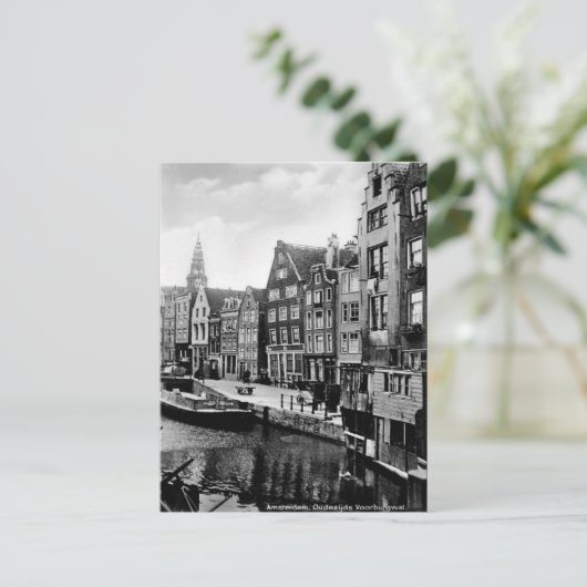 Oud Briefkaart - Amsterdam, Nederland (Staand voorkant)