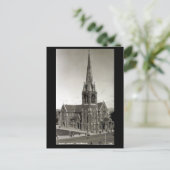 Oud Briefkaart - Anglicaanse kathedraal, Christchu (Staand voorkant)