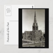 Oud Briefkaart - Anglicaanse kathedraal, Christchu (Voorkant / Achterkant)