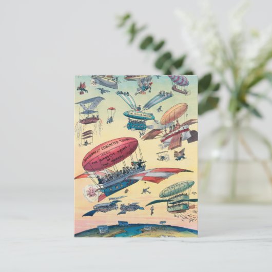 Oud Briefkaart   Antiek (Staand voorkant)