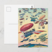 Oud Briefkaart   Antiek (Voorkant / Achterkant)