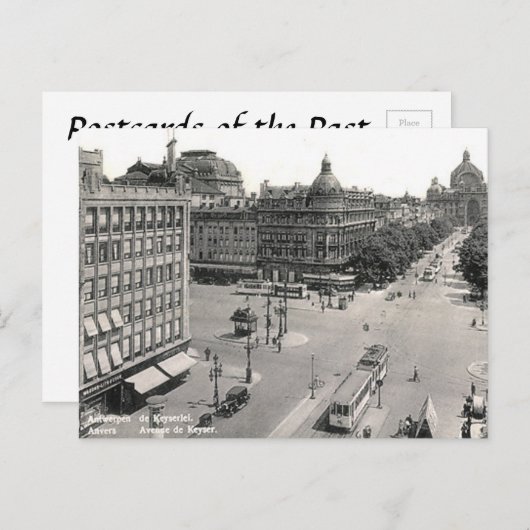 Oud Briefkaart - Antwerpen/Anvers, België (Voorkant / Achterkant)