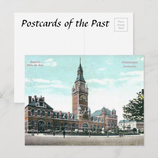 Oud Briefkaart - Antwerpen/Anvers, België (Voorkant / Achterkant)