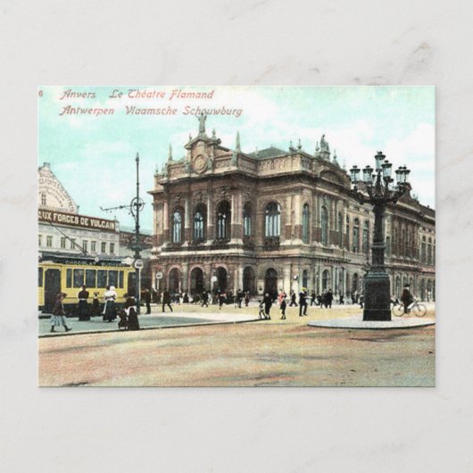 Oud Briefkaart - Antwerpen/Anvers, België (Voorkant)