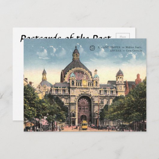 Oud Briefkaart - Antwerpen/Anvers, België (Voorkant / Achterkant)