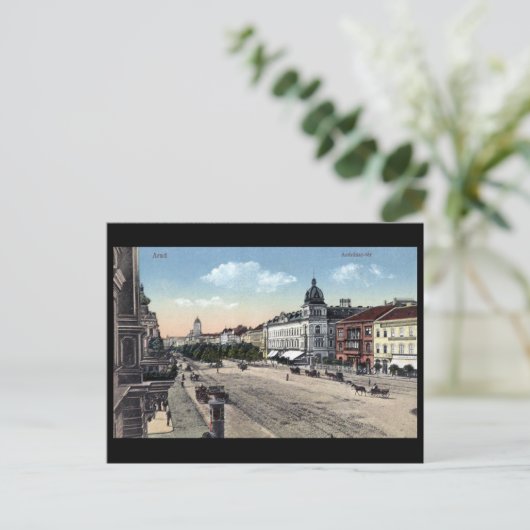 Oud Briefkaart - Arad, Roemenië (Staand voorkant)