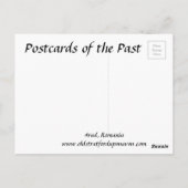 Oud Briefkaart - Arad, Roemenië (Achterkant)