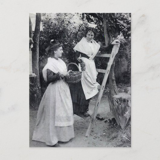 Oud Briefkaart - Arles, Les Arlésiennes (Voorkant)